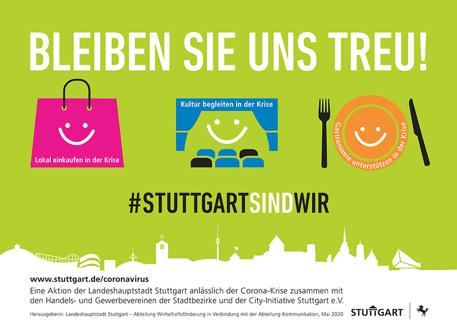 Kampagne #WIRSINDSTUTTGART | Rechte: Landeshauptstadt Stuttgart LHS